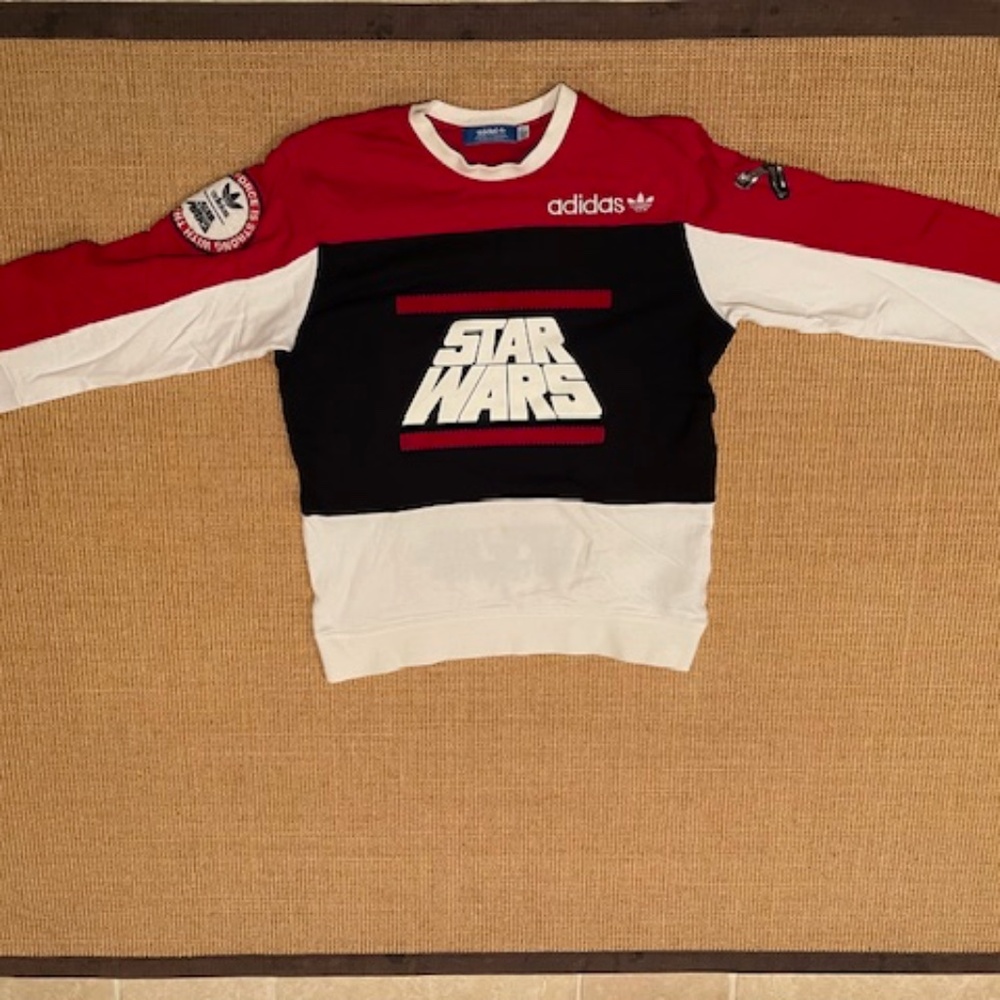 Adidas X Star Wars Darth Vader Men’s Sweatshirt Men's Small--Pre Owned